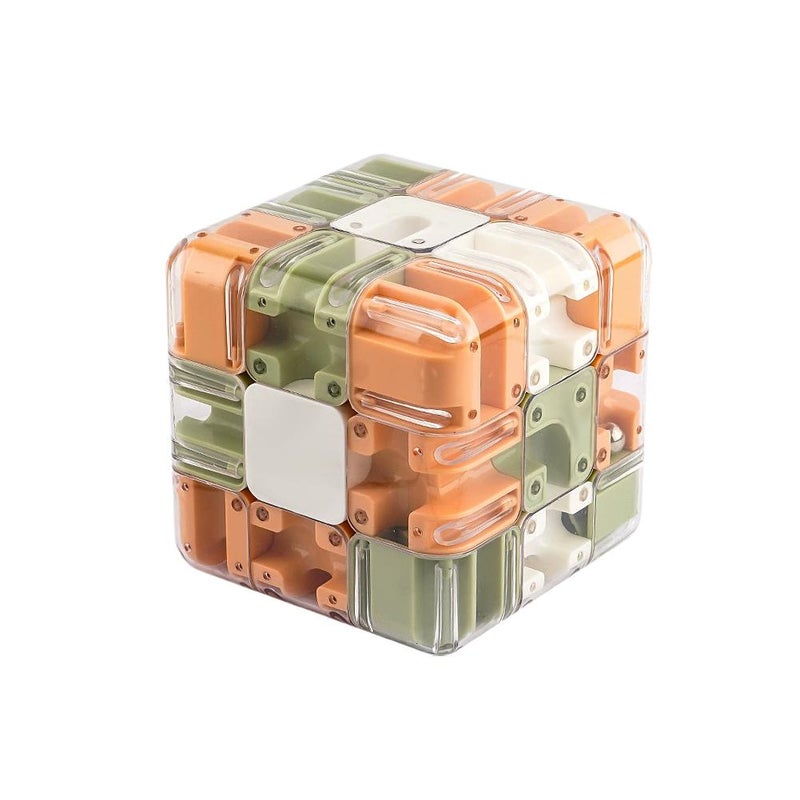 Cross-border ball maze puzzle Rubik's Cube 3x3 battle PK Rubik's Cube logic thinking toy for children's stress relief training